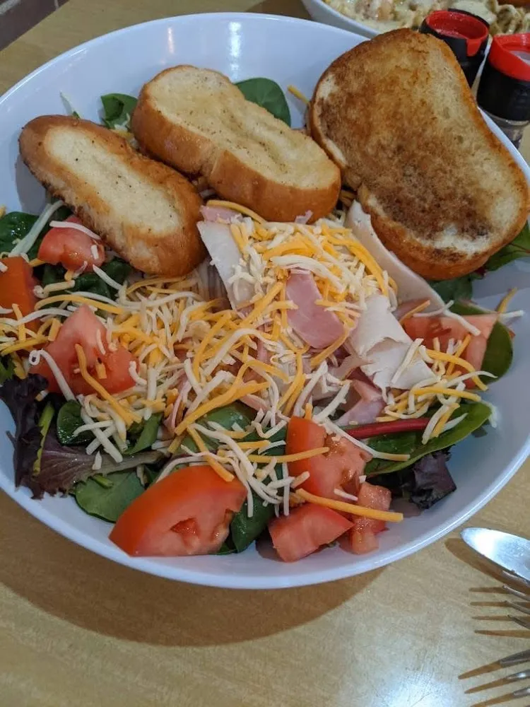 Inside Club Salad